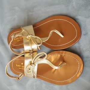 Kate Spade Women's Gold Sandals Size 7